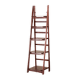 5 Tier Wooden Ladder Shelf Stand