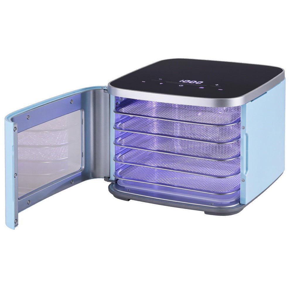 5 Trays Food Dehydrator Mini Fruit Dryer 500W - Appliances > Kitchen Appliances > Food Dehydrators - Rivercity House & Home Co. (ABN 18 642 972 209) - Affordable Modern Furniture Australia