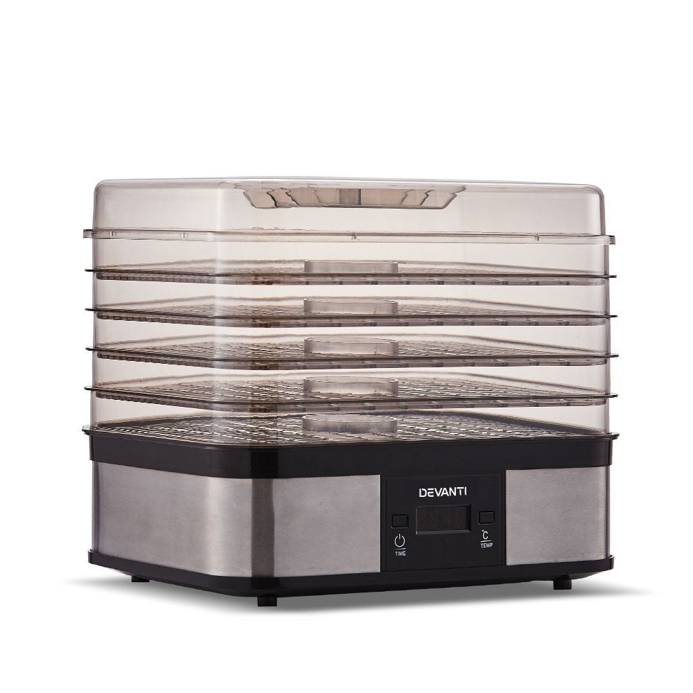 5 Trays Food Dehydrator - Appliances > Kitchen Appliances > Food Dehydrators - Rivercity House & Home Co. (ABN 18 642 972 209) - Affordable Modern Furniture Australia
