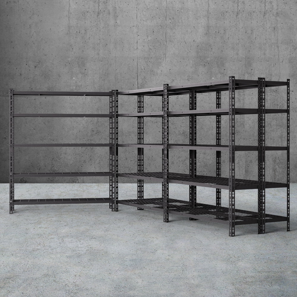 5 x 1.8M Garage Shelving Warehouse Rack - Tools > Tools Storage > Wall Storage Racks - Rivercity House & Home Co. (ABN 18 642 972 209) - Affordable Modern Furniture Australia
