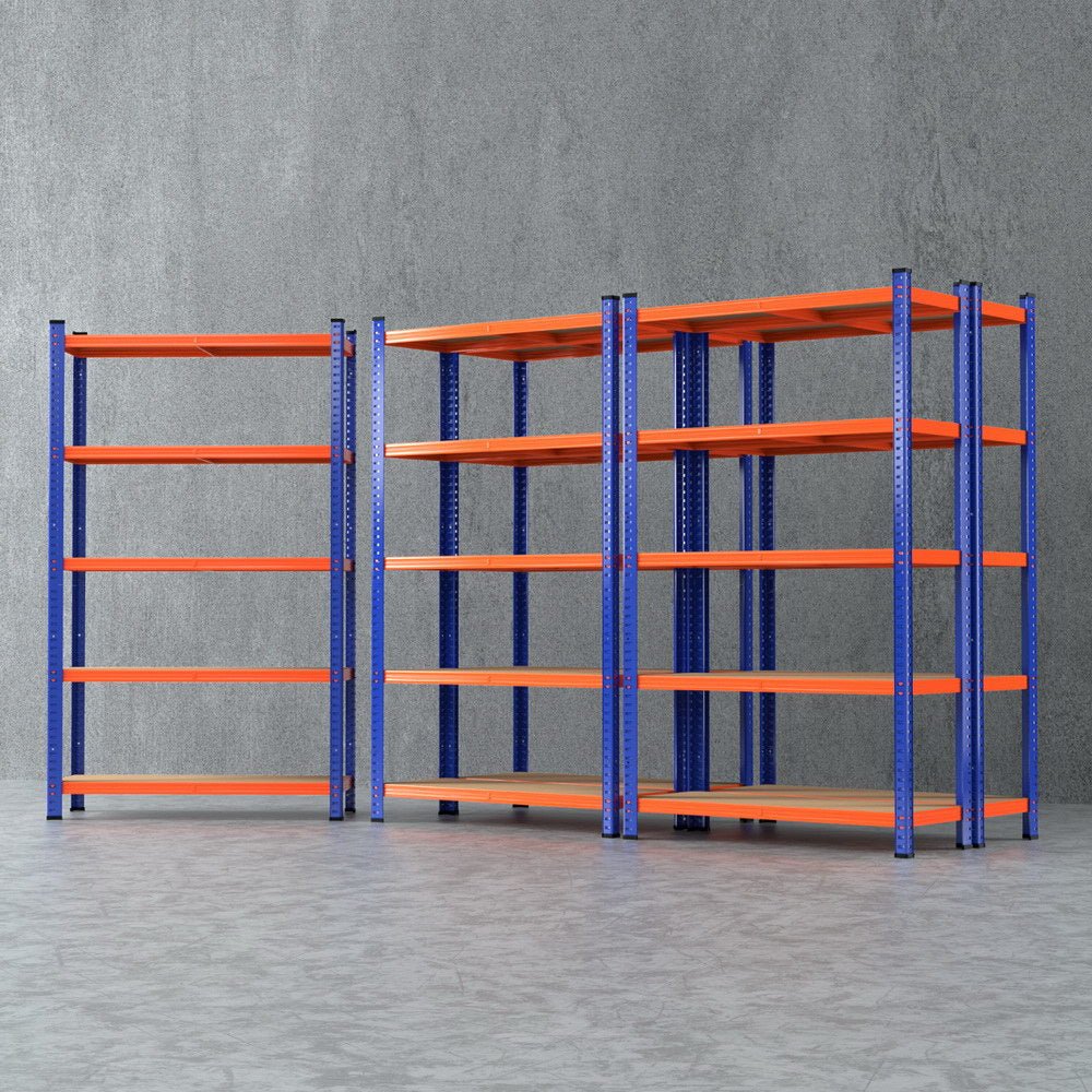 5 x 1.8M Garage Shelving Warehouse Rack - Tools > Tools Storage > Wall Storage Racks - Rivercity House & Home Co. (ABN 18 642 972 209) - Affordable Modern Furniture Australia
