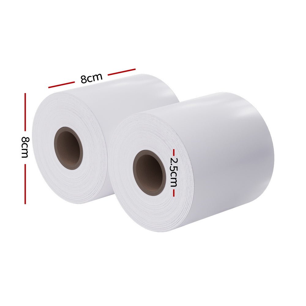 50 Rolls Thermal Label Paper Printer Paper Cash Register POS Receipt Roll - Electronics > Printer Accessories & Supplies - Rivercity House & Home Co. (ABN 18 642 972 209) - Affordable Modern Furniture Australia