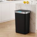 50L Automatic Motion Sensor Kitchen Trash Bin - Black