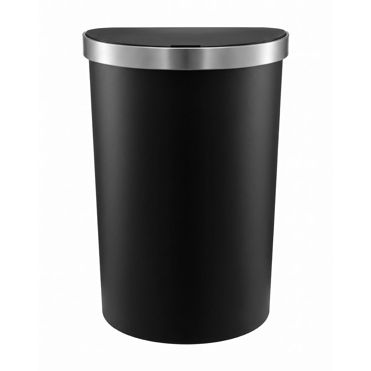 50L D-Shape Sensor Kitchen Bin with Motion Lid - Black - Home & Garden > Kitchen Bins > Automatic Bins - Rivercity House & Home Co. (ABN 18 642 972 209) - Affordable Modern Furniture Australia
