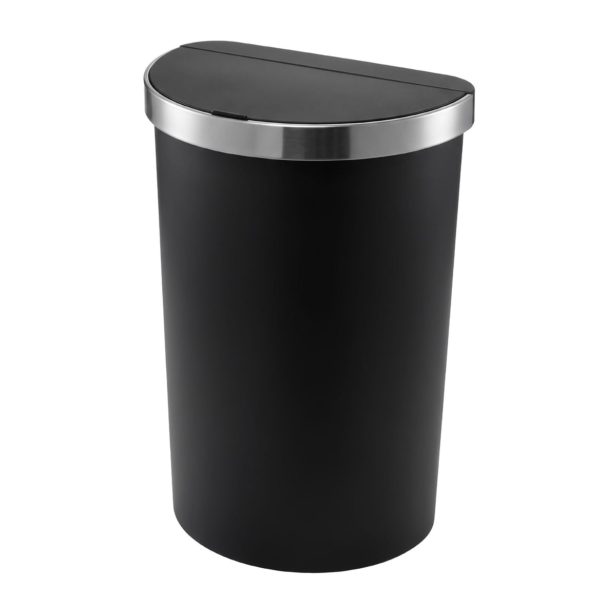 50L D-Shape Sensor Kitchen Bin with Motion Lid - Black - Home & Garden > Kitchen Bins > Automatic Bins - Rivercity House & Home Co. (ABN 18 642 972 209) - Affordable Modern Furniture Australia