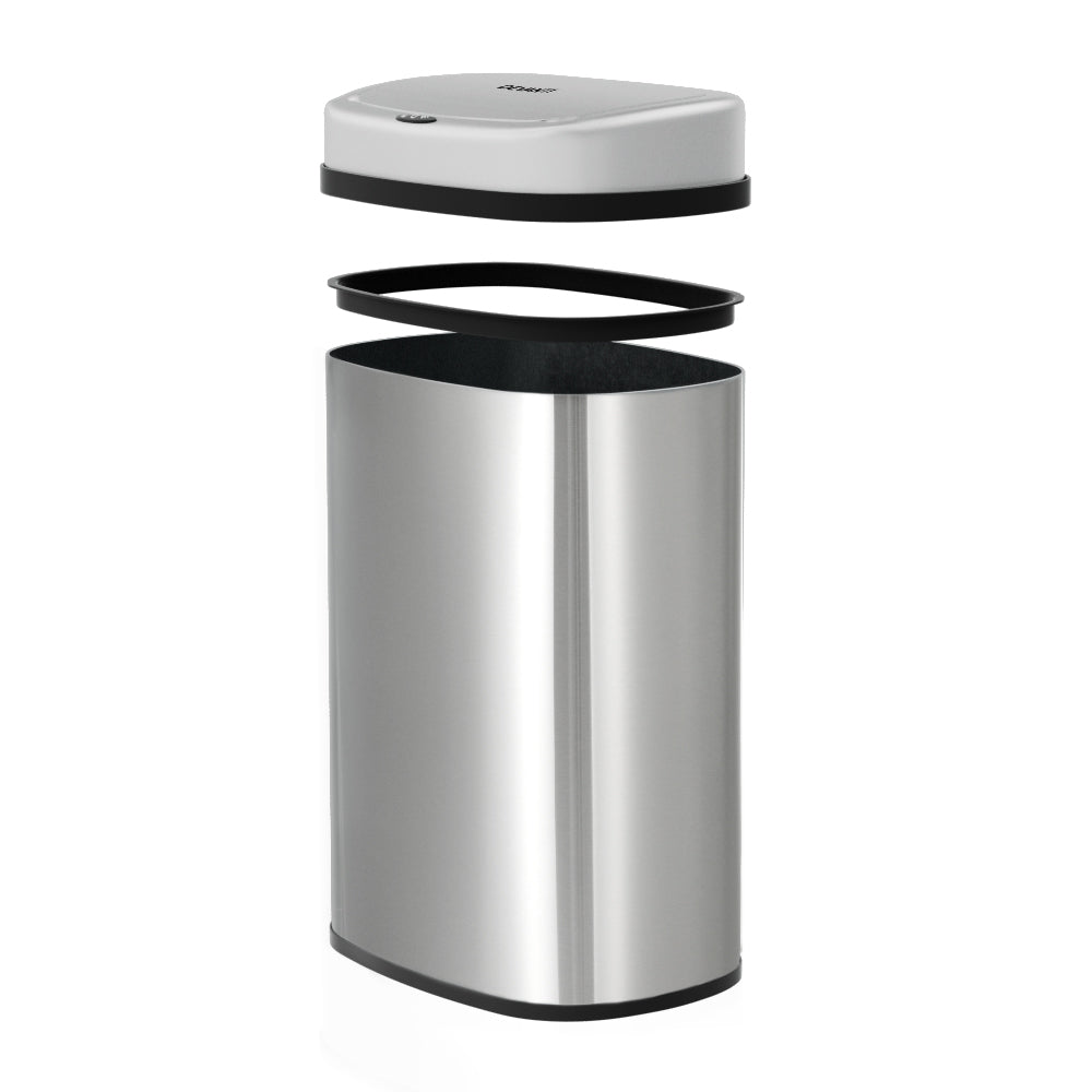 50L Sensor Bin Motion Rubbish Automatic Silver - Home & Garden > Kitchen Bins > Automatic Bins - Rivercity House & Home Co. (ABN 18 642 972 209) - Affordable Modern Furniture Australia