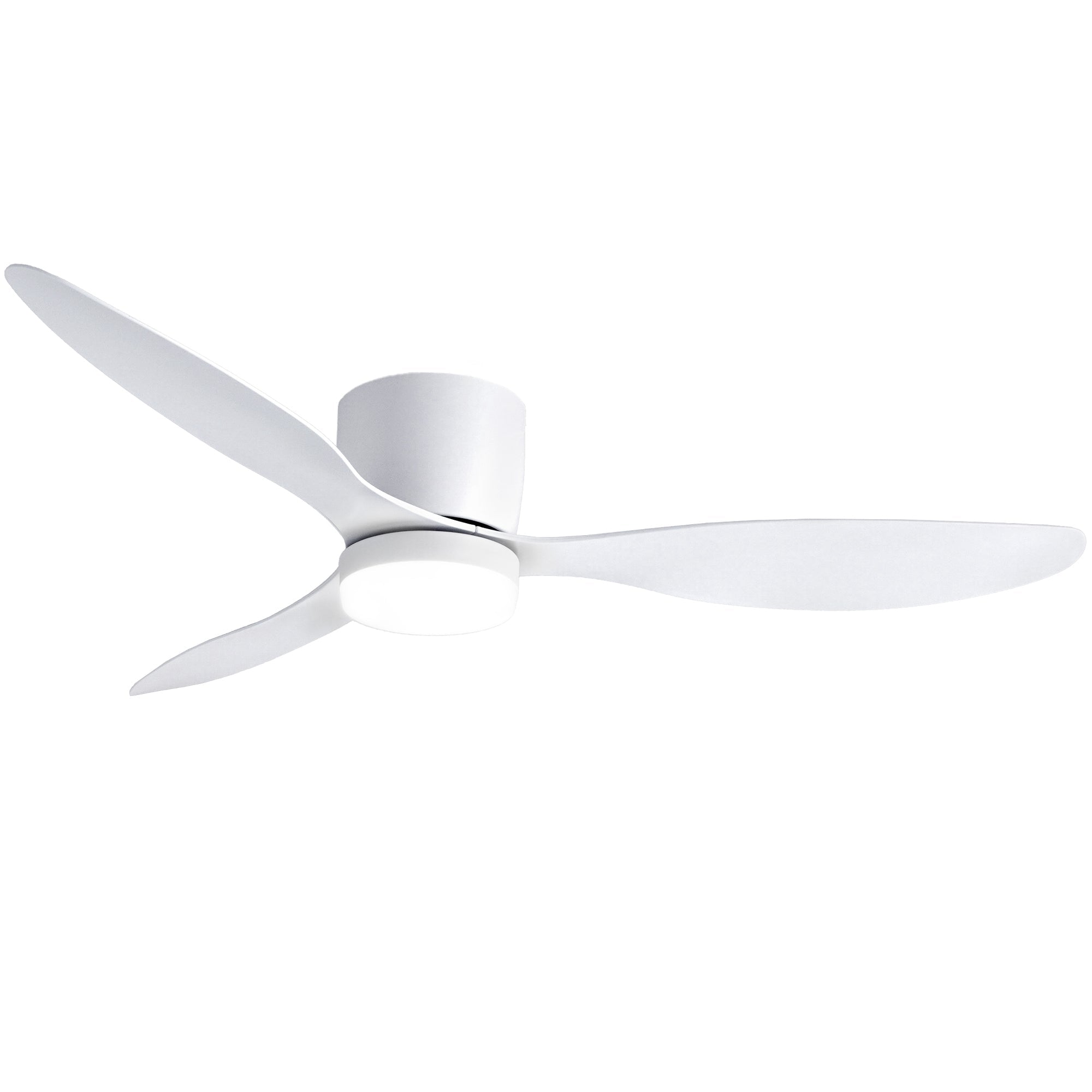 52'' Ceiling Fan 3 Blades DC Motor w/Light w/Remote White - Appliances > Fans > Ceiling Fans - Rivercity House & Home Co. (ABN 18 642 972 209) - Affordable Modern Furniture Australia