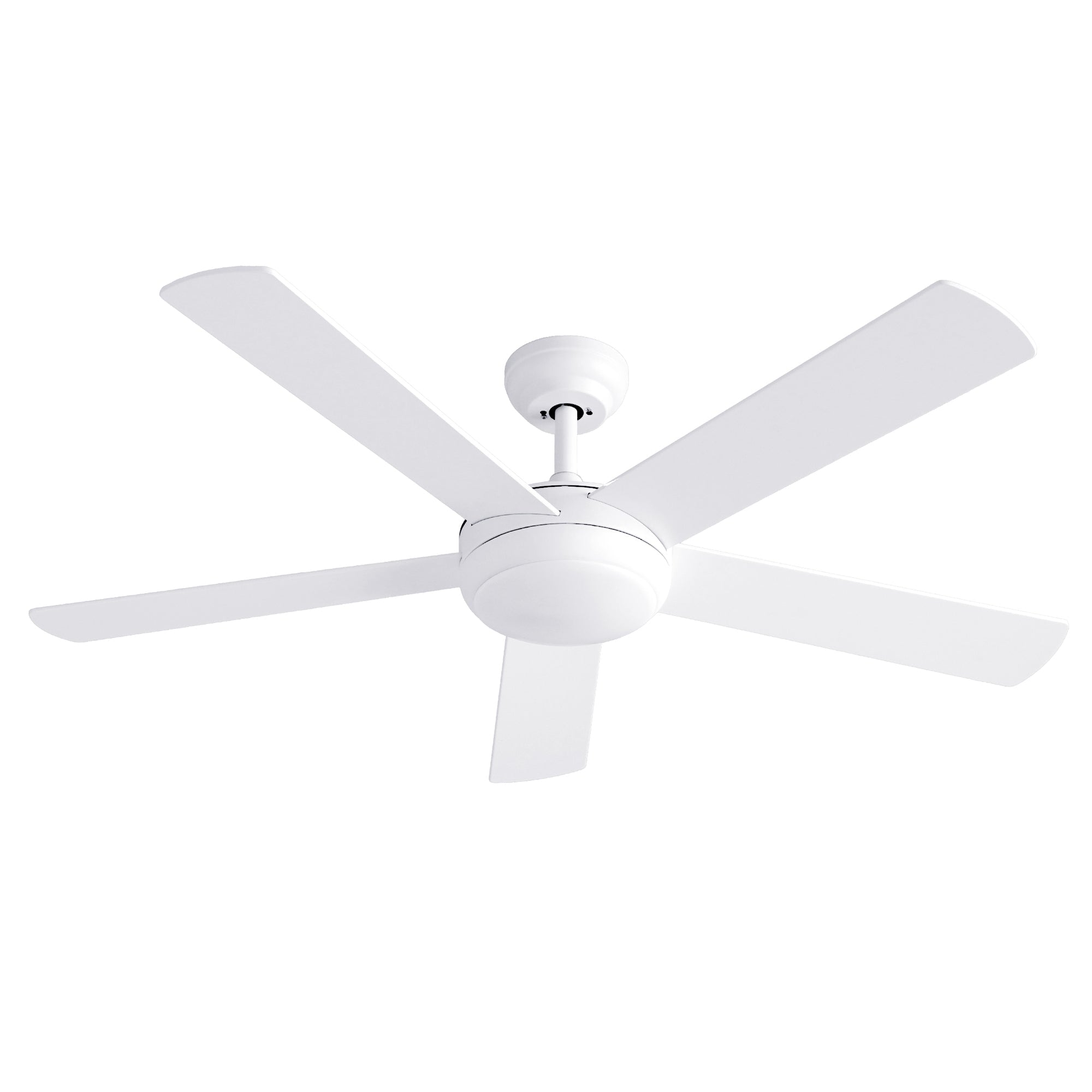 52'' Ceiling Fan 5 Blades DC Motor w/Light w/Remote White - Appliances > Fans > Ceiling Fans - Rivercity House & Home Co. (ABN 18 642 972 209) - Affordable Modern Furniture Australia