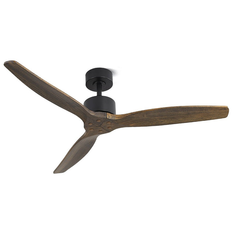 52'' Ceiling Fan With Remote Control Fans 3 Wooden Blades Timer 1300mm - Rivercity House & Home Co. (ABN 18 642 972 209) - Affordable Modern Furniture Australia