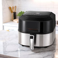 5.5L Air Fryer & Grill 1500W with LCD Touch Panel - Black