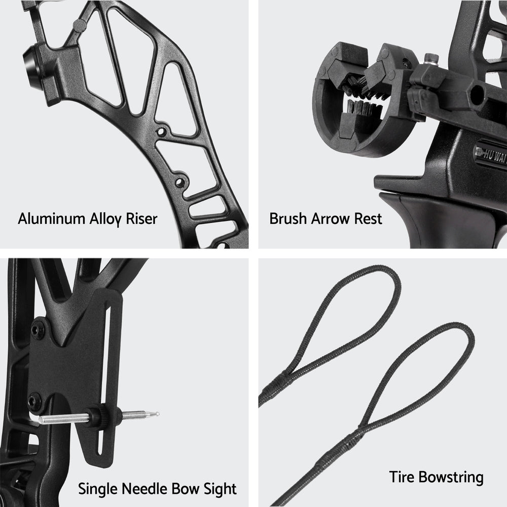 55lbs Bow Arrow Set Recurve Takedown Archery Hunting for Beginner Green - Sports & Fitness > Fitness Accessories - Rivercity House & Home Co. (ABN 18 642 972 209) - Affordable Modern Furniture Australia