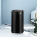 58L Motion Sensor Automatic Rubbish Bin with Liner Holder - Black