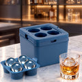 5cm Large Clear Ice Sphere Mold Tray for Whiskey