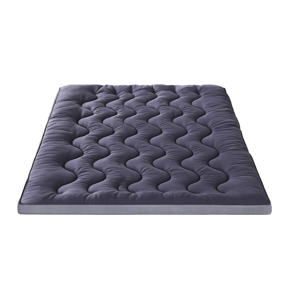 5cm Mattress Topper Pillowtop toppers Bamboo Charcoal Double - Furniture > Mattresses > Mattress Toppers - Rivercity House & Home Co. (ABN 18 642 972 209) - Affordable Modern Furniture Australia