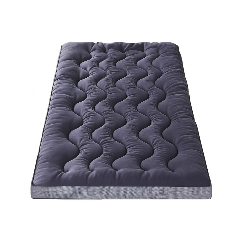 5cm Mattress Topper Pillowtop toppers Bamboo Charcoal King Single - Furniture > Mattresses > Mattress Toppers - Rivercity House & Home Co. (ABN 18 642 972 209) - Affordable Modern Furniture Australia