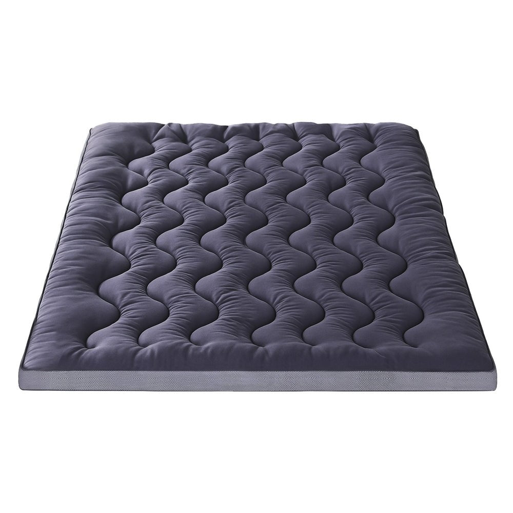 5cm Mattress Topper Pillowtop toppers Bamboo Charcoal Queen - Furniture > Mattresses > Mattress Toppers - Rivercity House & Home Co. (ABN 18 642 972 209) - Affordable Modern Furniture Australia