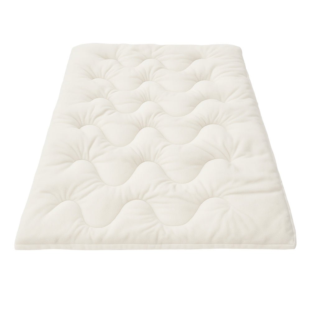 5cm Mattress Topper Pillowtop toppers Double - Sided Single - Furniture > Mattresses > Mattress Toppers - Rivercity House & Home Co. (ABN 18 642 972 209) - Affordable Modern Furniture Australia