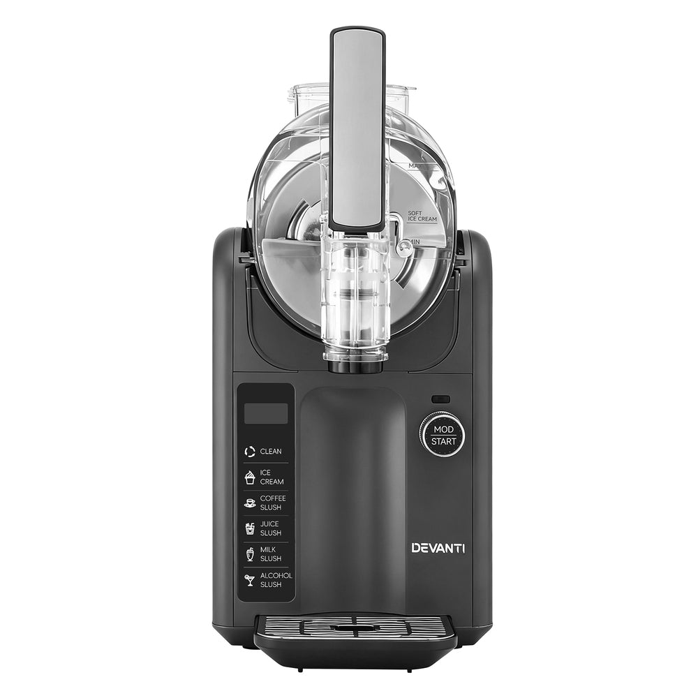 5in1 Slushie Machine Ice Cream Maker 2L Grey - Appliances > Kitchen Appliances > Ice Makers - Rivercity House & Home Co. (ABN 18 642 972 209) - Affordable Modern Furniture Australia