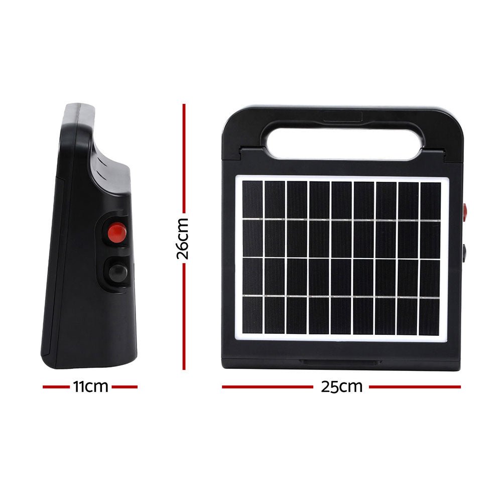 5km Electric Fence Energiser Solar Farm 0.3J - Home & Garden > Gate Openers > Fence & Gate Accessories - Rivercity House & Home Co. (ABN 18 642 972 209) - Affordable Modern Furniture Australia