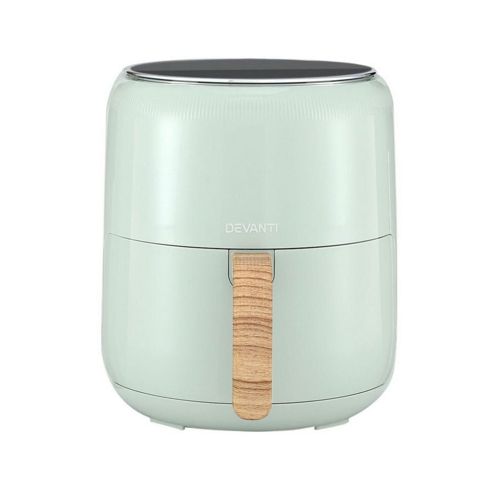 5L Air Fryer Touch Control 1700W Green - Appliances > Kitchen Appliances > Air Fryers - Rivercity House & Home Co. (ABN 18 642 972 209) - Affordable Modern Furniture Australia
