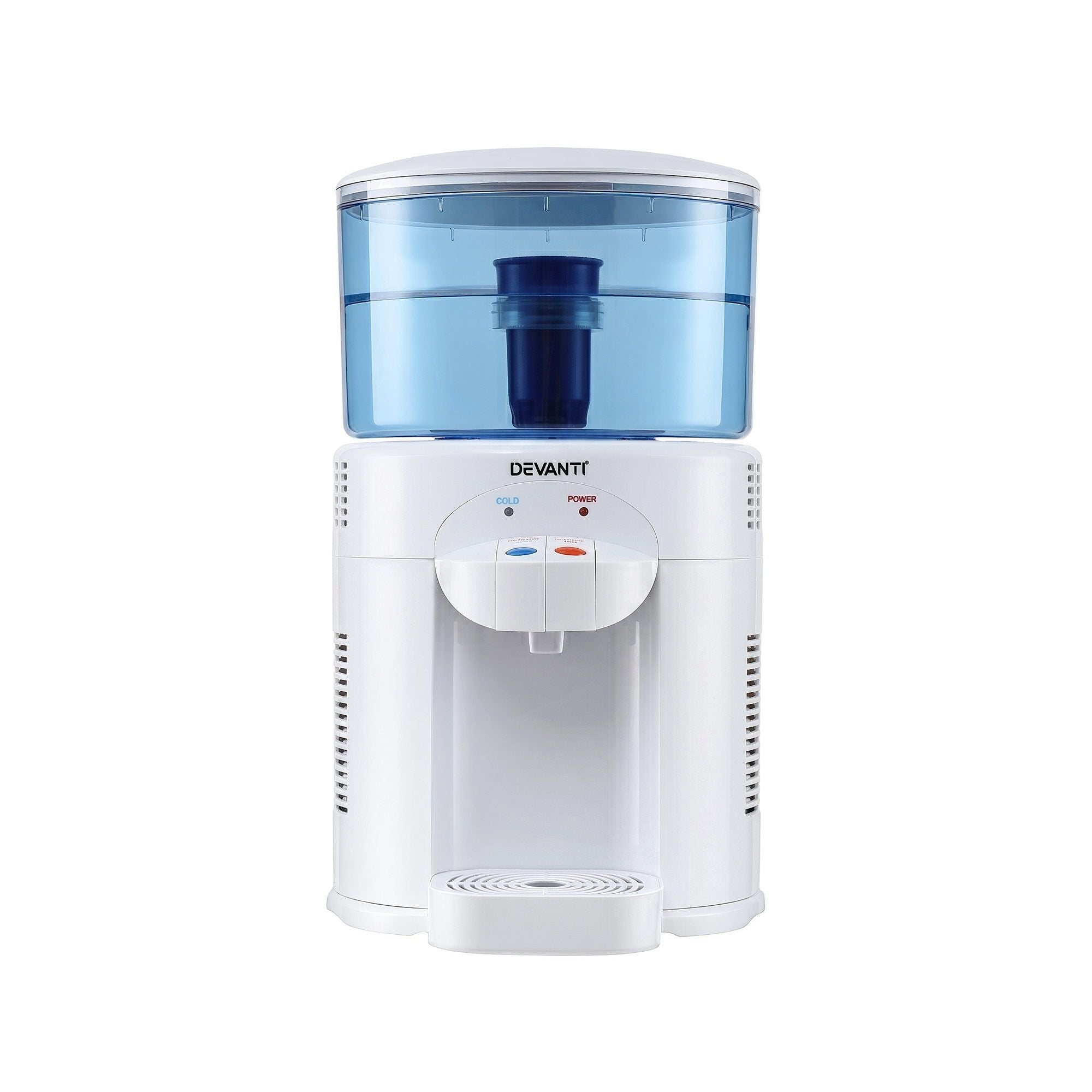 5L Bench Top Water Cooler Dispenser with Filter 2 Taps Countertop Water Purifier - Appliances > Kitchen Appliances > Water Dispensers - Rivercity House & Home Co. (ABN 18 642 972 209) - Affordable Modern Furniture Australia