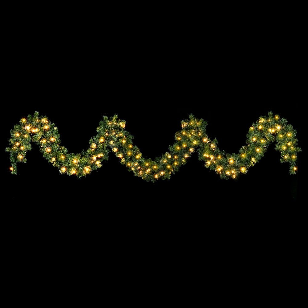 5M Christmas Garland LED Lights Party Xmas Decorations 380 TIPS - Occasions > Christmas > Christmas Wreaths & Garlands - Rivercity House & Home Co. (ABN 18 642 972 209) - Affordable Modern Furniture Australia
