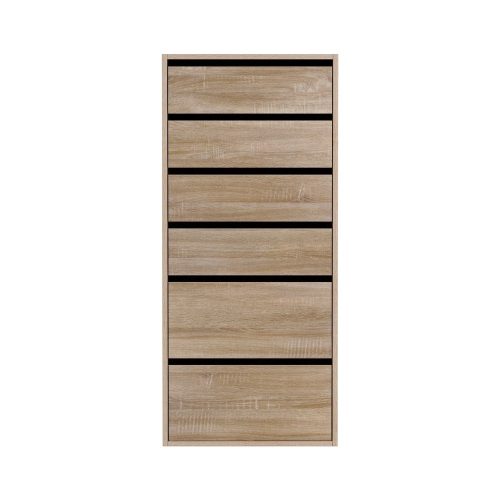 6 Chest of Drawers Dresser Tallboy Pine - Furniture > Bedroom > Dressers - Rivercity House & Home Co. (ABN 18 642 972 209) - Affordable Modern Furniture Australia