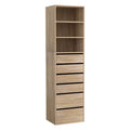 6 Drawer Tallboy Chest of Drawers Cabinet - Pine