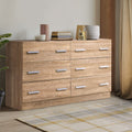 6 Drawer Cabinet Lowboy Dresser (Wood)