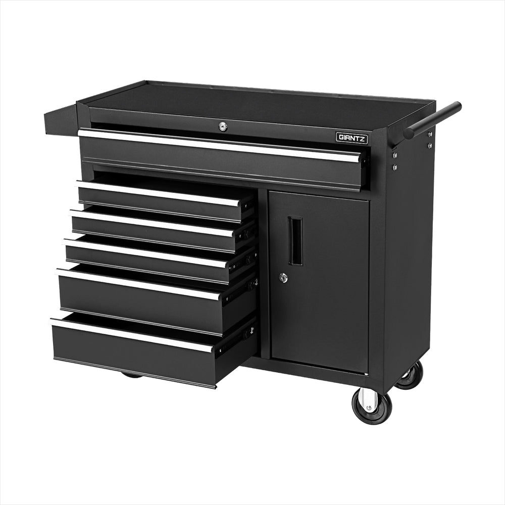 6 Drawer Tool Box Chest Cabinet Toolbox Storage Garage Organiser Wheels - Tools > Tools Storage > Tool Cabinets - Rivercity House & Home Co. (ABN 18 642 972 209) - Affordable Modern Furniture Australia