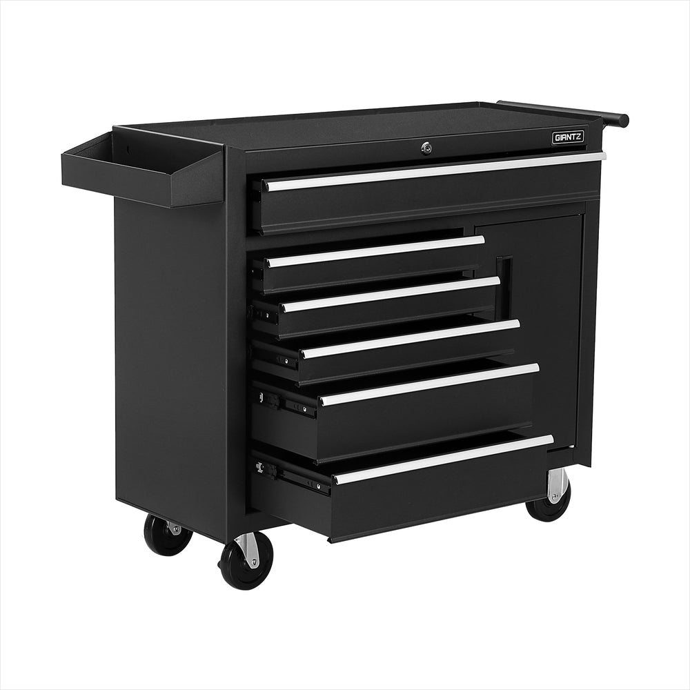 6 Drawer Tool Box Chest Cabinet Toolbox Storage Garage Organiser Wheels - Tools > Tools Storage > Tool Cabinets - Rivercity House & Home Co. (ABN 18 642 972 209) - Affordable Modern Furniture Australia