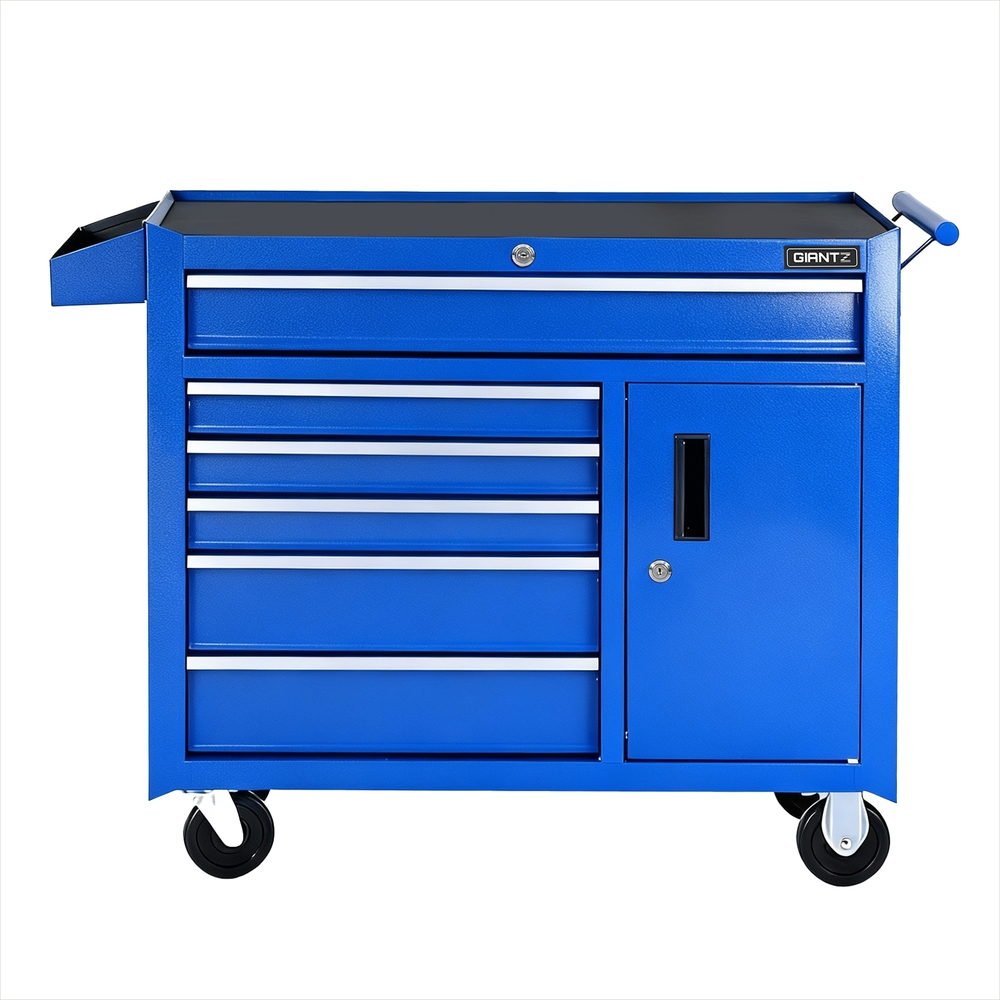 6 Drawer Tool Chest Trolley Cabinet Cart Toolbox Storage Organiser Wheels - Tools > Tools Storage > Tool Boxes - Rivercity House & Home Co. (ABN 18 642 972 209) - Affordable Modern Furniture Australia