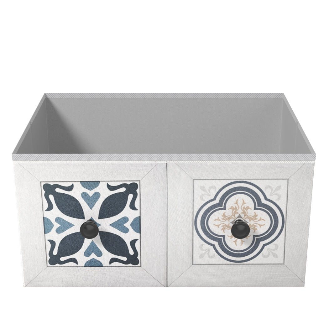 6 - Drawer Wide Chest of Drawers Storage Cabinet - White - Rivercity House & Home Co. (ABN 18 642 972 209) - Affordable Modern Furniture Australia