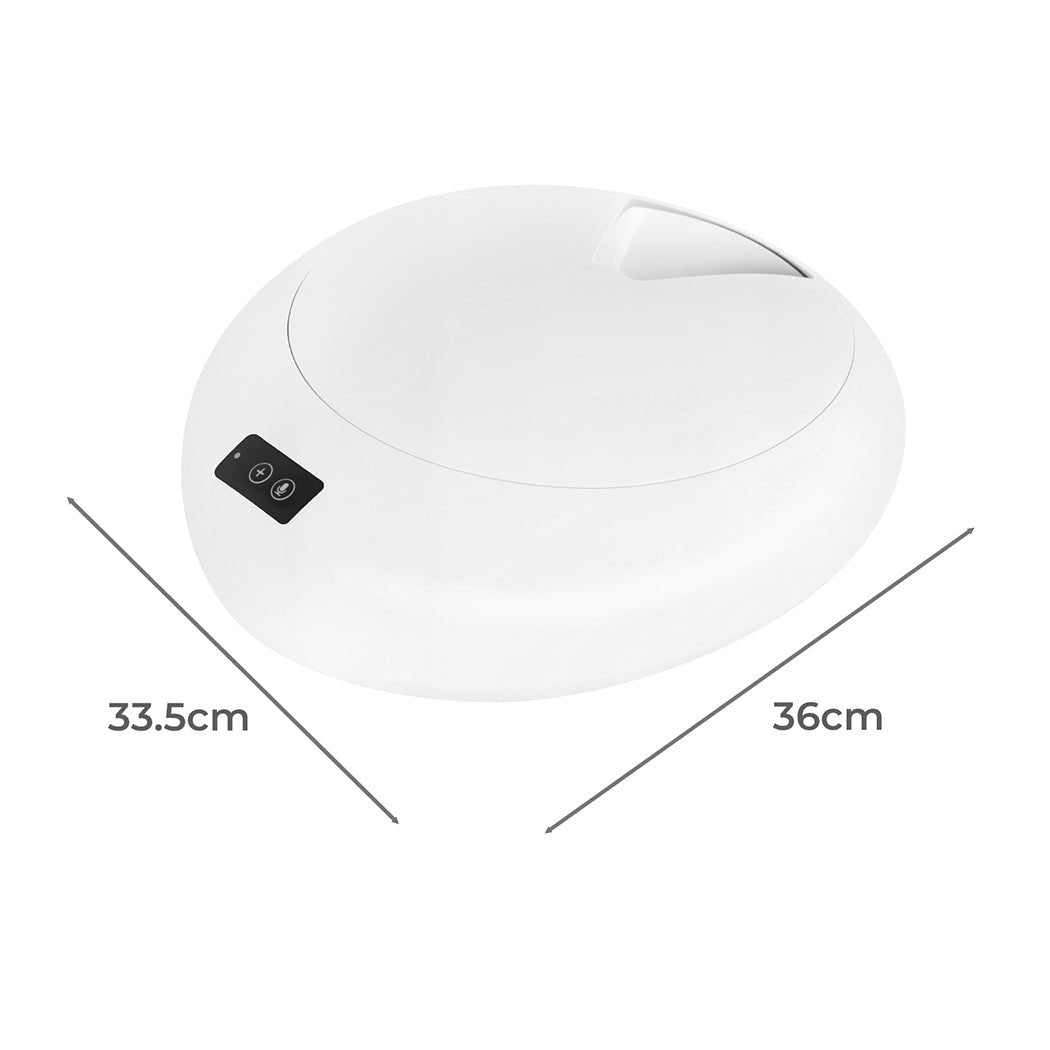 6 - Meal Automatic Smart Pet Feeder with Timer and Cooling - White - Rivercity House & Home Co. (ABN 18 642 972 209) - Affordable Modern Furniture Australia