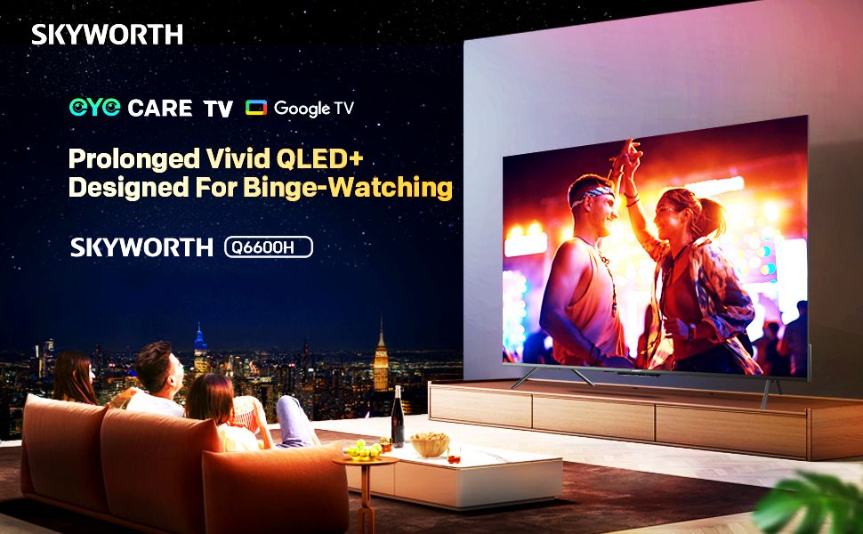 60" QLED+ 4K Smart Google TV with Gen 5 Quantum Dot, 120Hz, AI Picture, Dolby Audio, Voice Control, HDR - Appliances > TV > TVs & Accessories - Rivercity House & Home Co. (ABN 18 642 972 209) - Affordable Modern Furniture Australia