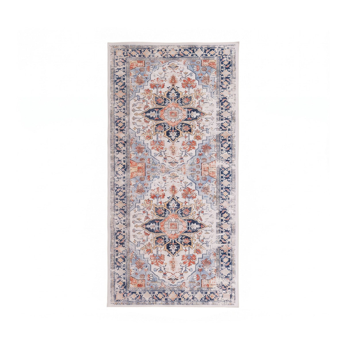60 x 120 cm Runner Rug for Living Room, Kitchen, Entryway & Bedroom – Crease-Free, Foldable, Water-Repellent, Non-Shedding, 100% Polyester - Home & Garden > Rugs > Round Rugs - Rivercity House & Home Co. (ABN 18 642 972 209) - Affordable Modern Furniture Australia