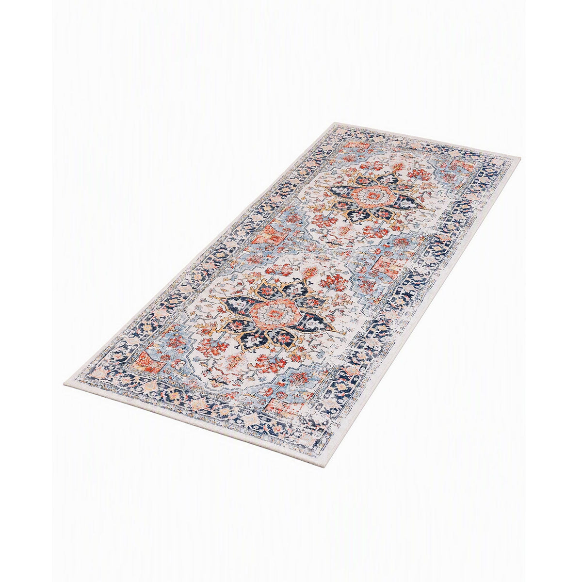 60 x 120 cm Runner Rug for Living Room, Kitchen, Entryway & Bedroom – Crease-Free, Foldable, Water-Repellent, Non-Shedding, 100% Polyester - Home & Garden > Rugs > Round Rugs - Rivercity House & Home Co. (ABN 18 642 972 209) - Affordable Modern Furniture Australia