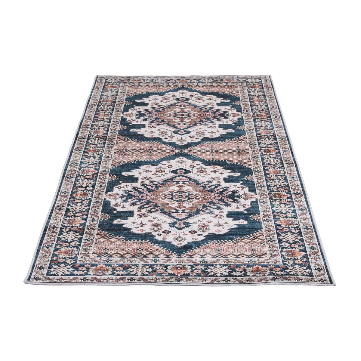 60 x 120 cm Ultra-Thin Washable Runner Area Rug Bohemian Medallion Carpet - Home & Garden > Rugs > Round Rugs - Rivercity House & Home Co. (ABN 18 642 972 209) - Affordable Modern Furniture Australia