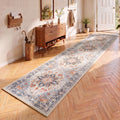 60 x 300 cm Runner Rug for Living Room, Kitchen, Entryway & Bedroom – Crease-Free, Foldable, Water-Repellent, Non-Shedding Polyester