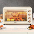 60L Electric Convection Oven 2000W with Fryer Function - Cream