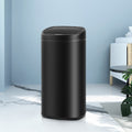 68L Motion Sensor Automatic Rubbish Bin with Liner Holder - Black