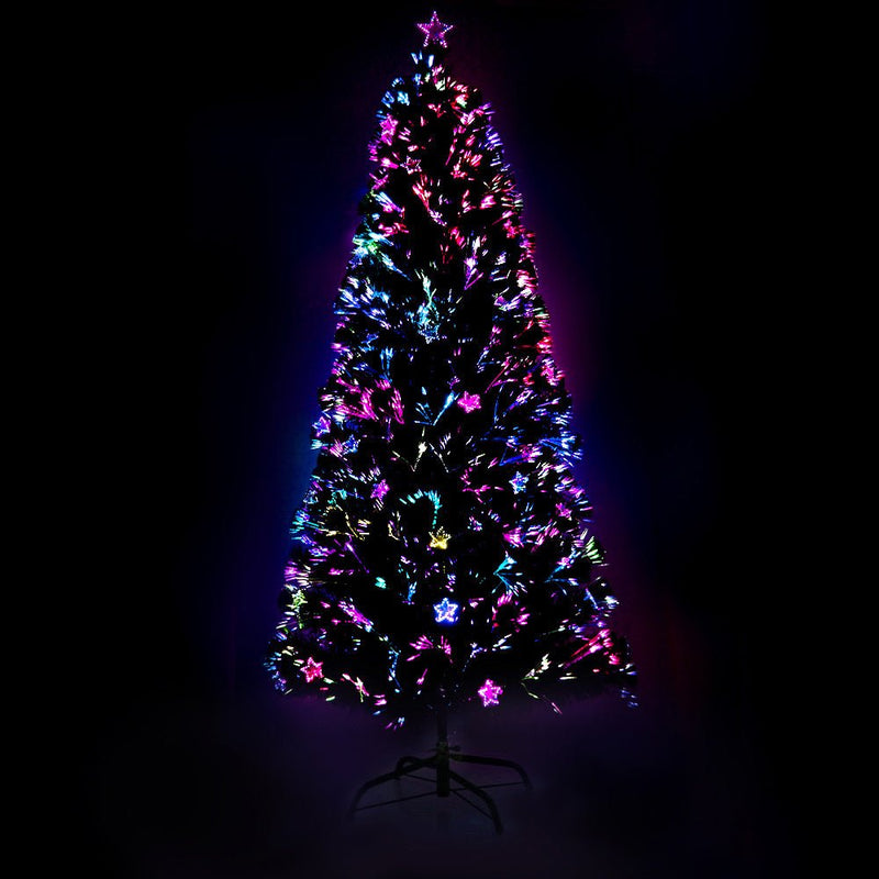 6FT Christmas Tree | Tips: 250 | Fibre Optic Stars - Occasions - Rivercity House & Home Co. (ABN 18 642 972 209) - Affordable Modern Furniture Australia