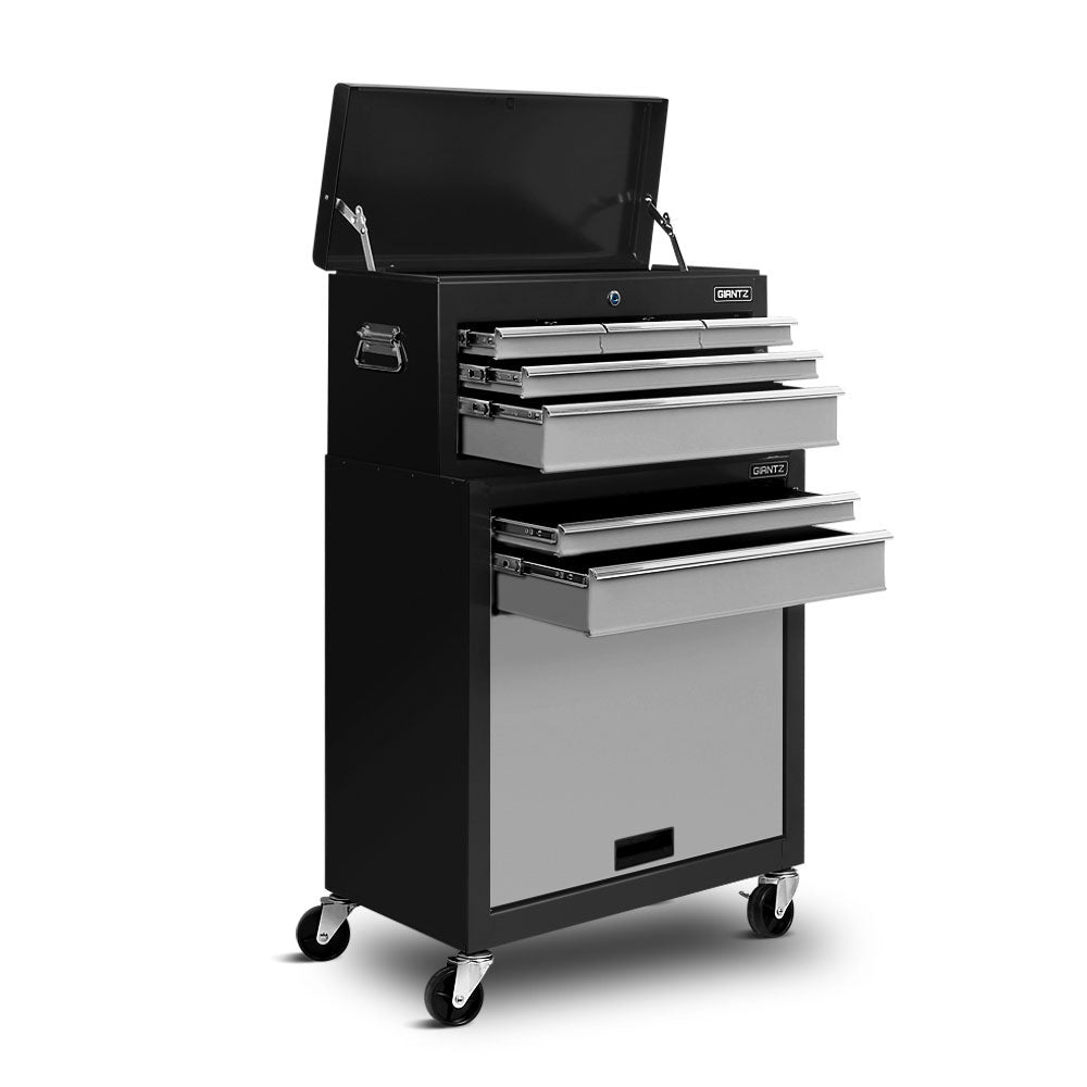 7 Drawer Tool Box Cabinet Chest Trolley Toolbox Garage Storage Grey - Tools > Tools Storage > Tool Cabinets - Rivercity House & Home Co. (ABN 18 642 972 209) - Affordable Modern Furniture Australia