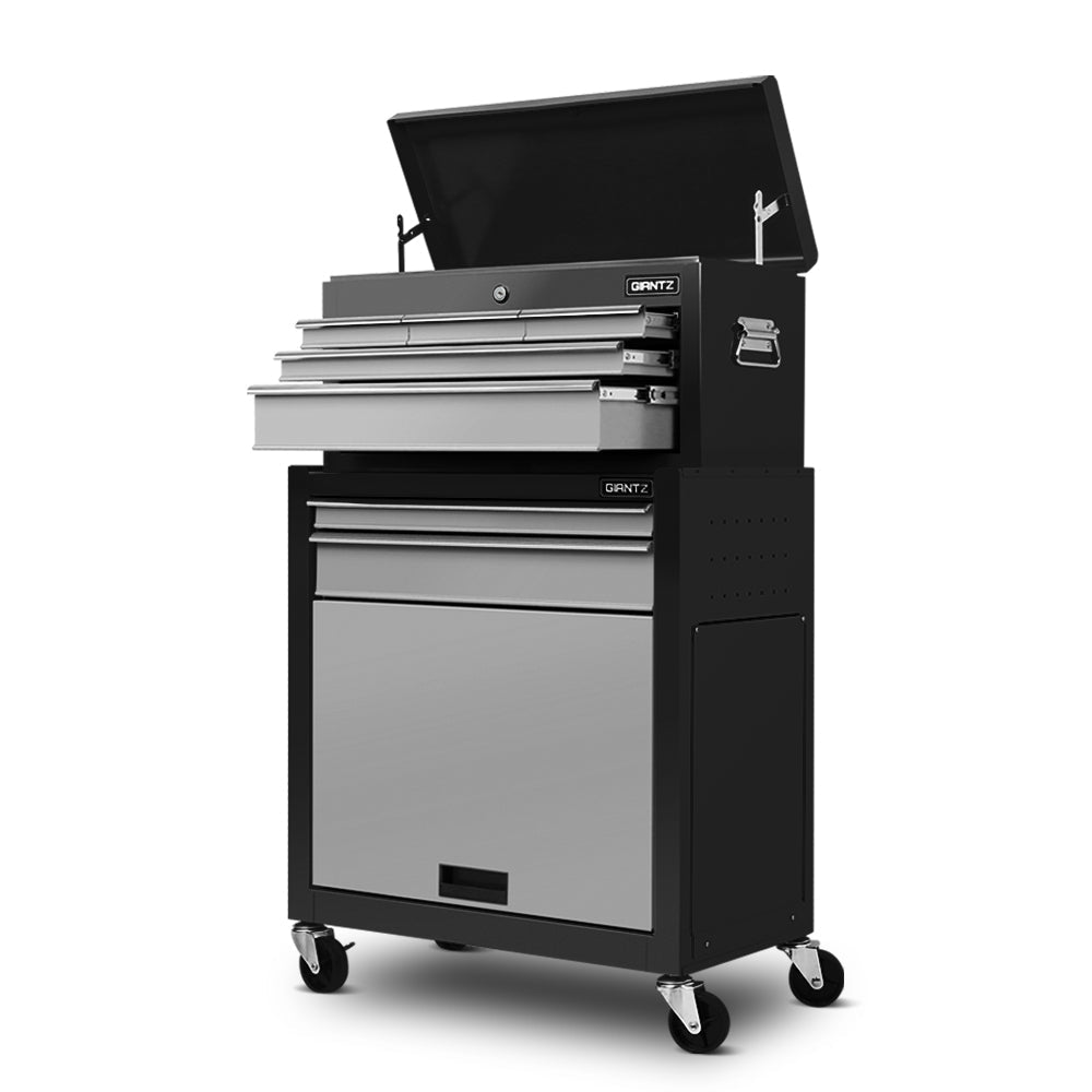 7 Drawer Tool Box Cabinet Chest Trolley Toolbox Garage Storage Grey - Tools > Tools Storage > Tool Cabinets - Rivercity House & Home Co. (ABN 18 642 972 209) - Affordable Modern Furniture Australia