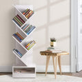 7 Tier White Tree Bookcase