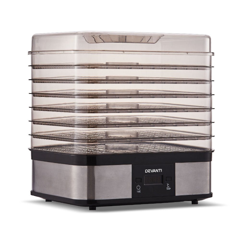 7 Trays Food Dehydrator - Appliances > Kitchen Appliances > Food Dehydrators - Rivercity House & Home Co. (ABN 18 642 972 209) - Affordable Modern Furniture Australia