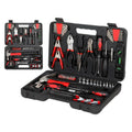 70-Piece Household Tool Kit Set with Hard Case - Black