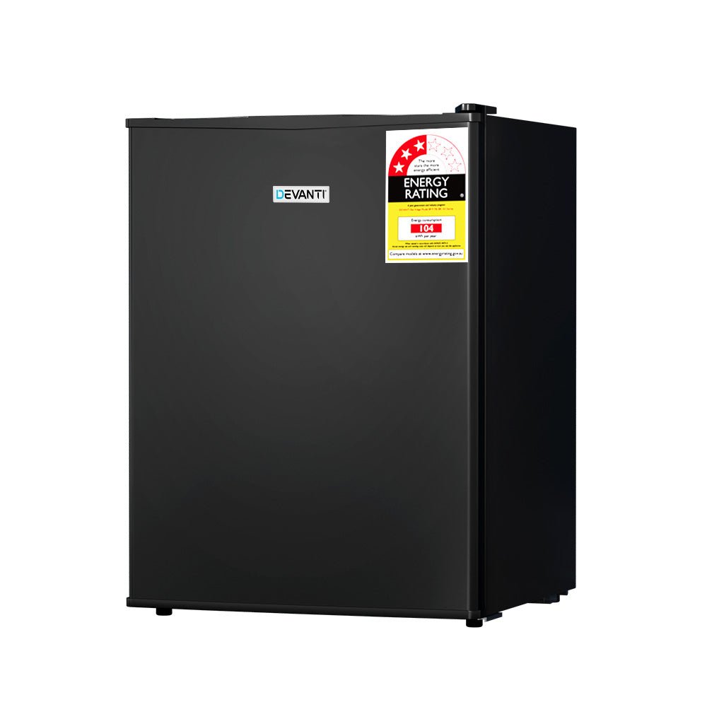 70L Bar Fridge Black - Appliances > Fridges & Freezers > Fridges - Rivercity House & Home Co. (ABN 18 642 972 209) - Affordable Modern Furniture Australia