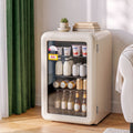 70L Mini Bar Fridge with Glass Door and Adjustable Temperature Levels