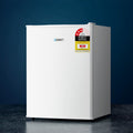 70L Portable Mini Bar Fridge with 6 Adjustable Temperature Levels - White